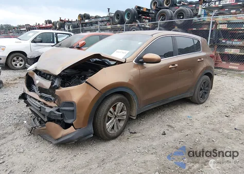 2017 Kia Sportage Lx from USA, damaged, VIN KNDPM3AC5H7169995